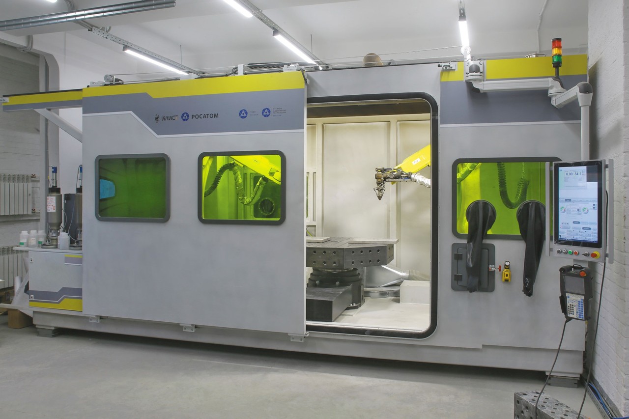 Самый большой в мире 3D-принтер для печати металлическими порошками презентует Институт лазерных и сварочных технологий СПбГМТУ